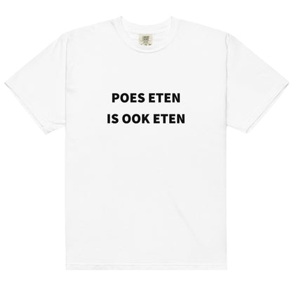POES ETEN IS OOK ETEN a t-shirt by Luca St